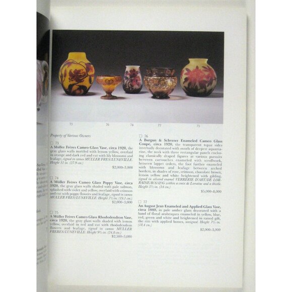 Sothebys Auction Catalog 1994 New York 20th Century Decorative Art 6628 Tiffany - Picture 4 of 8